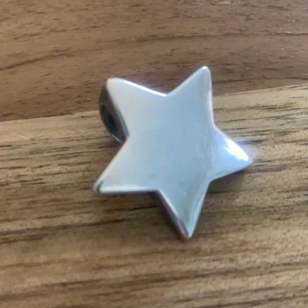 James Avery Sterling Silver Star pendant.